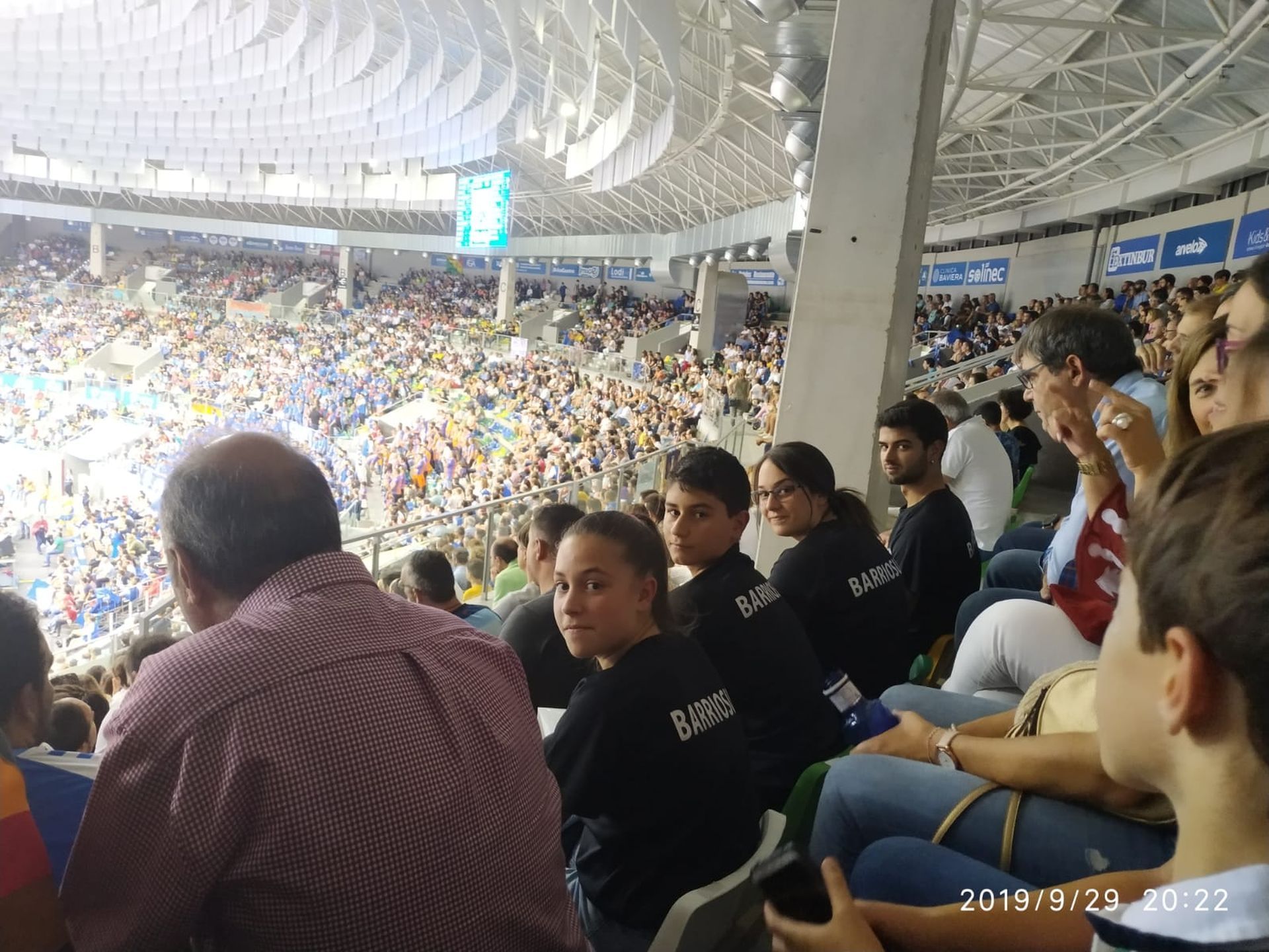 Santibañez y Barriosuso en el Baloncesto