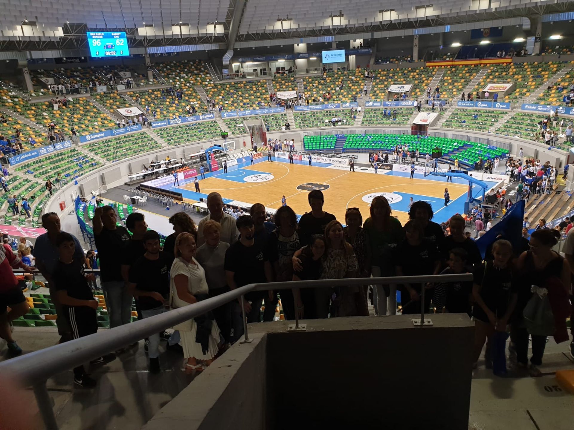 Santibañez y Barriosuso en el Baloncesto