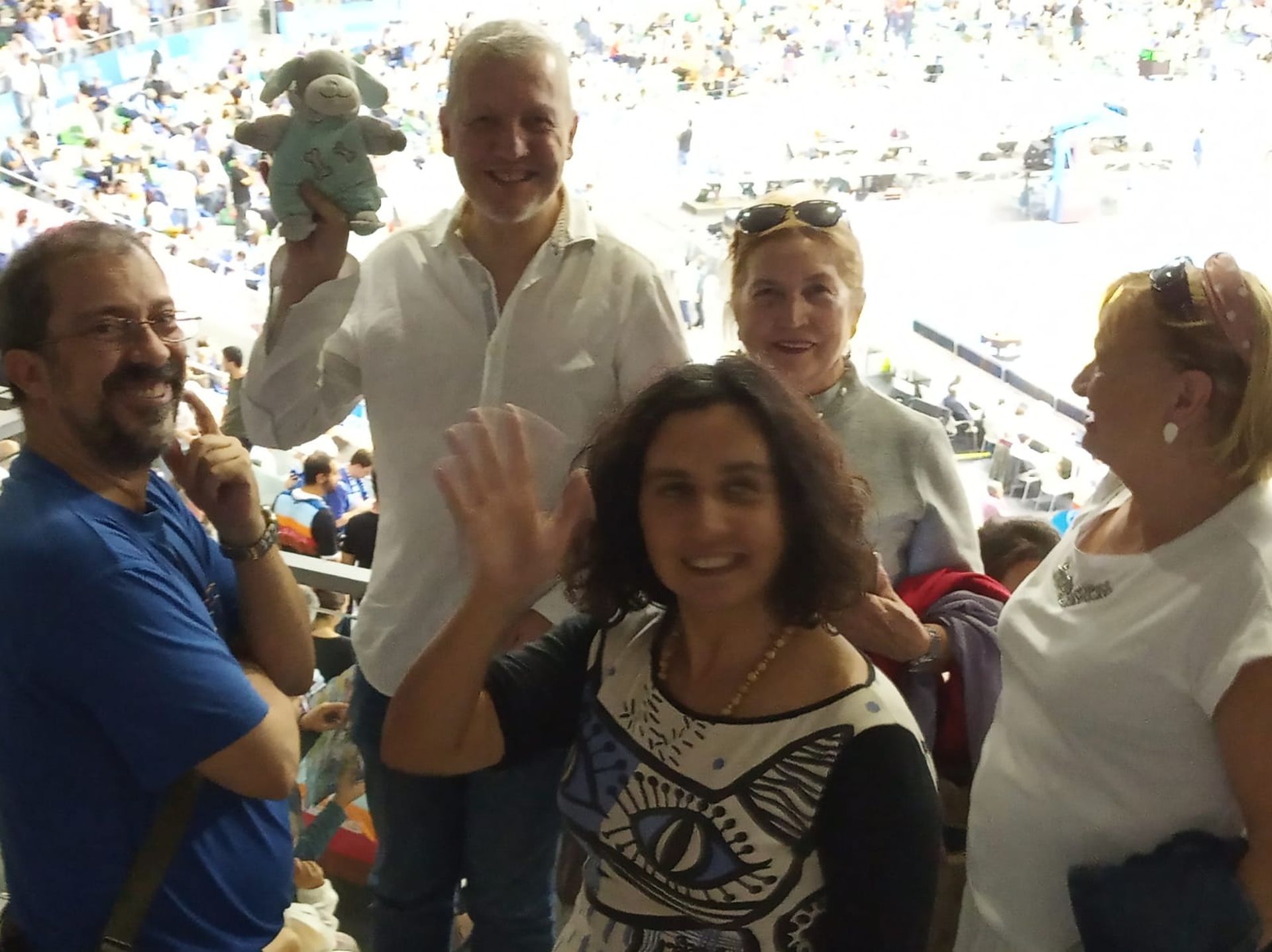 Santibañez y Barriosuso en el Baloncesto
